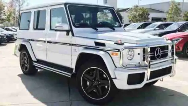 Mercedes Benz G63 Burnt In Lagos